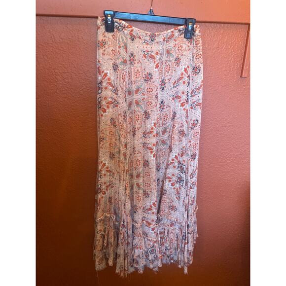 NWOT Free People ONE Printed Cypress Skirt Size XXS - Picture 4 of 9
